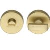 Heritage Brass Round 35Mm Diameter Turn & Release, Satin Bronze