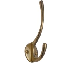 Heritage Brass Hat & Coat Hook (130Mm Height), Polished Brass