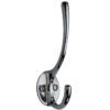 Heritage Brass Hat & Coat Hook (130Mm Height), Polished Chrome