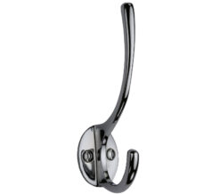 Heritage Brass Hat & Coat Hook (130Mm Height), Polished Chrome