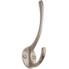 Heritage Brass Hat & Coat Hook (130Mm Height), Satin Nickel -