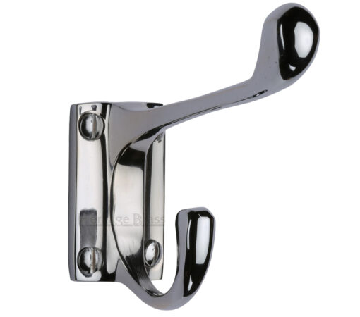 Heritage Brass Hat & Coat Hook (86Mm Projection), Polished Chrome