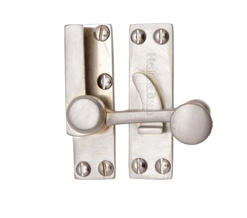 Heritage Brass Sash Fastener (69Mm X 20Mm), Satin Nickel