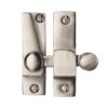 Heritage Brass Hook Plate Sash Fastener (69Mm X 20Mm), Satin Nickel -