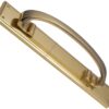 Heritage Brass Large Pull Handle On 464Mm Backplate, Polished Brass