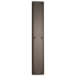 Heritage Brass Large Raised Finger Plate, Matt Bronze