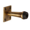 Heritage Brass Wall Mounted Door Stop (64Mm Or 76Mm), Antique Brass