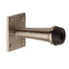 Heritage Brass Wall Mounted Door Stop (64Mm Or 76Mm), Satin Nickel -