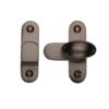 Heritage Brass Cabinet Hook & Plate Showcase Fastener, Matt Bronze