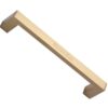 Heritage Brass Rectangular Pull Handle, Satin Brass -