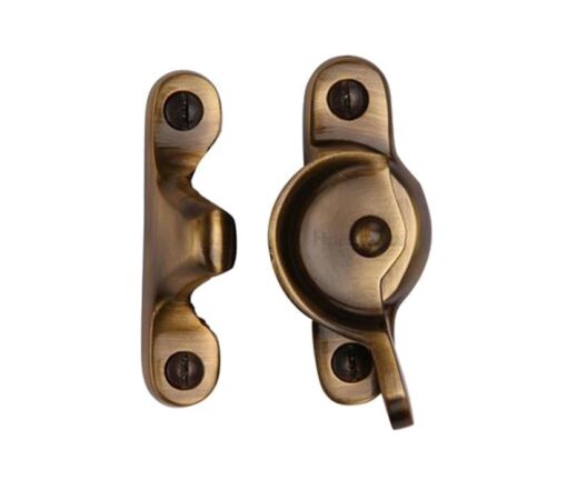 Heritage Brass Fitch Pattern Sash Fastener (66Mm X 17Mm), Antique Brass