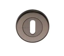 Heritage Brass Standard Key Escutcheon, Matt Bronze