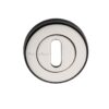 Heritage Brass Standard Key Escutcheon, Polished Nickel