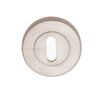 Heritage Brass Standard Key Escutcheon, Satin Nickel