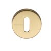 Heritage Brass Standard Key Escutcheon, Satin Brass