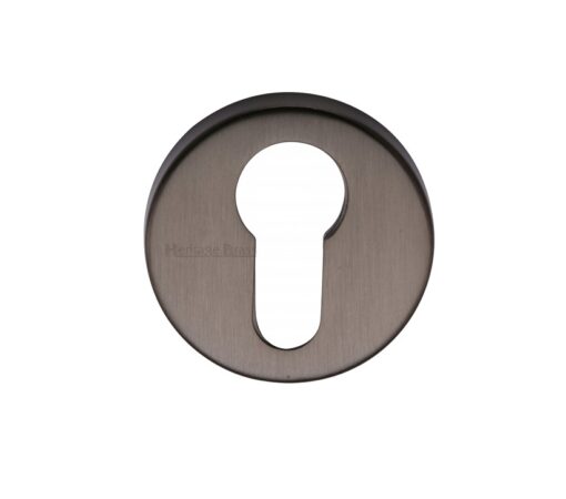 Heritage Brass Euro Profile Key Escutcheon, Matt Bronze