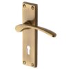 Heritage Brass Sophia Antique Brass Door Handles (Sold In Pairs)