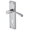 Heritage Brass Sophia Polished Chrome Door Handles (Sold In Pairs)