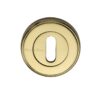 Heritage Brass Standard Key Escutcheon, Polished Brass