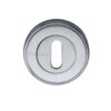 Heritage Brass Standard Key Escutcheon, Satin Chrome