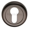 Heritage Brass Euro Profile Key Escutcheon, Matt Bronze