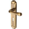 Heritage Brass Charlbury Antique Brass Door Handles - (Sold In Pairs)