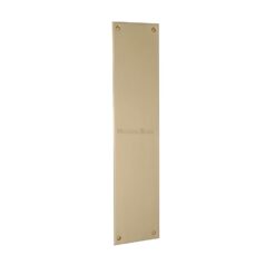 Heritage Brass Flat Fingerplate (305Mm X 76Mm), Polished Brass Finish