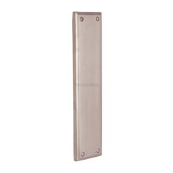 Heritage Brass Raised Fingerplate (282Mm X 63Mm), Satin Nickel Finish