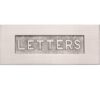 Heritage Brass Letters Embossed Letter Plate (254Mm X 101Mm), Satin Nickel