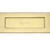 Heritage Brass Letter Plate (Various Sizes), Polished Brass