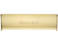 Heritage Brass Large Interior Letter Flap (299Mm X 83Mm), Satin Brass