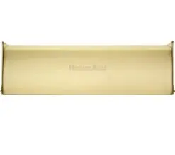Heritage Brass Small Interior Letter Flap (280Mm X 83Mm), Satin Brass