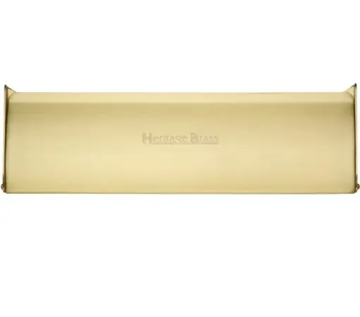 Heritage Brass Small Interior Letter Flap (280Mm X 83Mm), Satin Brass