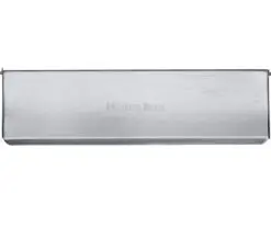 Heritage Brass Small Interior Letter Flap (280Mm X 83Mm), Satin Chrome