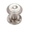 Heritage Brass Aylesbury Mortice Door Knobs, Satin Nickel (Sold In Pairs)