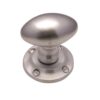 Heritage Brass Suffolk Mortice Door Knobs, Satin Chrome (Sold In Pairs)