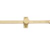 Heritage Brass Sliding Design Casement Stay (10" - 254Mm), Satin Brass -