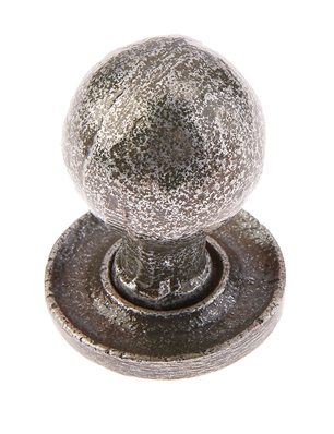 Jedo Collection Valley Forge Round Cabinet Knob (27Mm X 39Mm), Pewter Patina