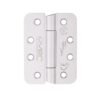 Grade 14 Concealed Bearing Hinge Stainless Steel Radius - Grade 201 - 102 x 76 x 3mm - Hospital Tip