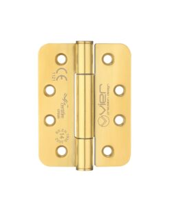 Grade 14 Concealed Bearing Hinge Stainless Steel Radius - Grade 201 - 102 x 76 x 3mm