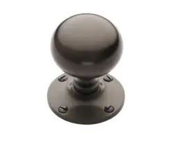 Heritage Brass Westminster Mortice Door Knobs, Matt Bronze (Sold In Pairs)