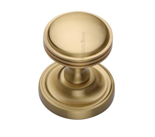 Heritage Brass Whitehall Mortice Door Knobs, Satin Brass (Sold In Pairs)