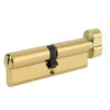 Yale 95mm Euro ThumbTurn Cylinder - Polished Brass