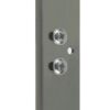 Yale YDM-ONPVC-D45DF Grey Doormaster PVCu Door Deadbolt 45 mm With Lockmaster Dual Follower