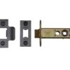 Heritage Brass Heavy Duty 2.5, 3, 4, Or 5 Inch Tubular Latches, Black -