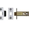 Heritage Brass Heavy Duty 2.5, 3, 4, Or 5 Inch Tubular Latches, Polished Chrome / Polished Nickel -