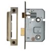 Heritage Brass 2.5 Inch Or 3 Inch Bathroom Locks (Bolt Through), Antique Brass -