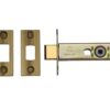 Heritage Brass 3 Or 4 Inch Tubular Bathroom Deadbolts, Antique Brass -