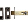 Heritage Brass 3 Or 4 Inch Tubular Bathroom Deadbolts, Matt Bronze -