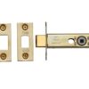 Heritage Brass 3 Or 4 Inch Tubular Bathroom Deadbolts, Satin Brass -